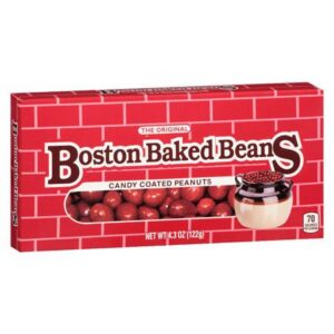 Boston Baked Beans Candy Coated Peanuts 4.3oz Theater Box 12ct